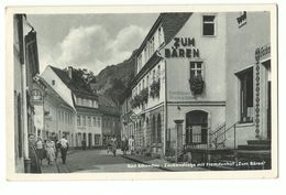 Bad Schandau Zaukenstraße Mit Fremdenhof "Zum Bären" - Bad Schandau