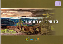 Post-Faltblatt  "Die Naturparke Luxemburgs" (6.414) - Lettres & Documents