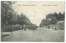 Zeithain Truppen-Übungsplatz Kaiser-Wilhelm-Strasse 1908 - Zeithain