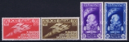 Italy: Sa 384 - 387  Mi Nr 528 - 531 Postfrisch/neuf Sans Charniere /MNH/** 1935 50 C Has A Fold 1,25 Gum Fold - Neufs