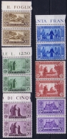 Italy: Sa 292 - 297  Postfrisch/neuf Sans Charniere /MNH/**  1931 Pair Sheet Margin - Mint/hinged