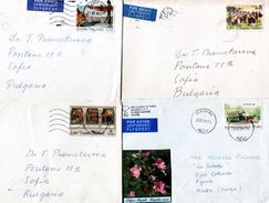 Lot 10 Envelope / Cover Europa  Finland /Suomi Traveled To Bulgaria (1970-1990 ) - Storia Postale