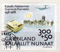 Dänemark (Grönland) 1988 Mi 185, Gestempelt, Flugpost / Flugzeug / Air Mail / Planes [170717XXI] - Used Stamps