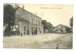 51 MONTMIRAIL GARE EDITEUR BERTIN BIEMONT MARNE - Montmirail