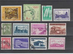 BULGARIE - BULGARIA - LOT DE TIMBRES OBLITERES - Collections, Lots & Series