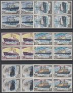 USSR Russia 1978 Block Transport Icebreak Ship Icebreakers Lenin Polar Ships Arctica Fleet Stamps MNH Mi 4804-4809 - Polar Ships & Icebreakers