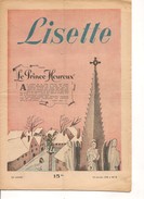 Lisette - Le Prince Heureux - N°2 -- 13 Janvier 1952 - Lisette