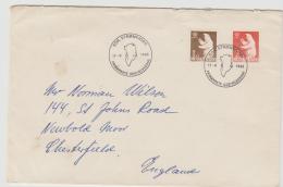 DK-G105 / - GRÖNLAND -  Eisbär FDC, Gelaufen Nach England (Chesterfield) 17.9.1963 - Covers & Documents