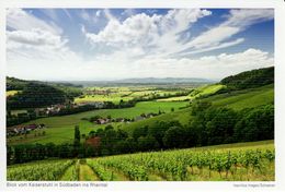 CPM - Blick Vom Kaiserstuhl In Südbaden Ins Rheintal - Allemagne - Port Gratuit - Freies Verschiffe - Kaiserstuhl