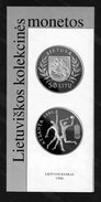 1996 BANK OF LITHUANIA COLLECTORS COINS - BOOKLET - Lituania