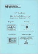 GERMANY HANDBOOK: Markenheftchen Bayern (Bavaria), Danzig, Kolonien (colonies), Saargebiet (Saarlands) - Handboeken