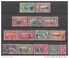 Trinidad And Tobago    Scott No.  50-61    Used     Year  1938 - Trinité & Tobago (...-1961)