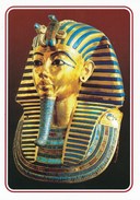 AK 2001 Ägypten Kairo Goldene Maske Tut Ench Amun Ägyptisches Museum - Sphynx