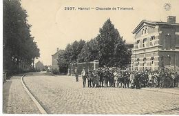 HANNUT   CHAUSSEE DE TIRLEMONT   ( EDITH HERMANS  ECRITE 1913 ) - Hannuit