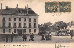 44-NANTES- HÔTEL DU 11 CORPS D'ARMEE ( VOIR MANEGE ) - Nantes