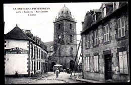 CPA  --  LOUDEAC  RUE CADELAC L EGLISE  072.D - Loudéac