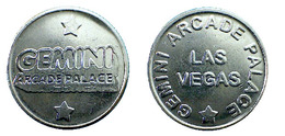 04094 GETTONE TOKEN JETON FICHA AMUSEMENT CENTER GEMINI ARCADE PALACE - Altri & Non Classificati