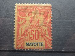 VEND BEAU TIMBRE DE MAYOTTE N° 11 , FAUX , X !!! - Neufs