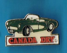 PIN´S //  ** CHEVROLET ** CORVETTE ** CONVERTIBLE ** CANADA DRY® ** - Corvette