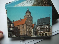 Duitsland Deutschland Hessen Alsfeld Marktplatz - Alsfeld