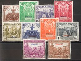 II REPUBLICA. Union Postal Panamericana. ** 620/29. Serie Completa. MAGNIFICA. (Edifil 2018: 110€) - Andere & Zonder Classificatie
