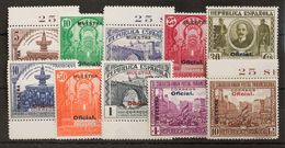 II REPUBLICA. Union Postal Panamericana. ** 620/29M. Serie Completa. MUESTRA. MAGNIFICA. (Edifil 2015: 150€) - Andere & Zonder Classificatie