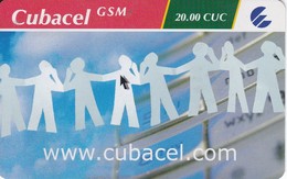 TARJETA DE CUBA DE 20 CUC DE CUBACEL GSM EN PLASTICO  (ETECSA) - Kuba