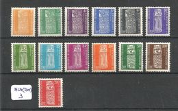 NCA(TOM) Service 1/13 ** - Unused Stamps