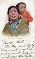 Indiens Sioux Squaw And Papoose - Indios De América Del Norte