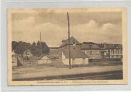 76 Longueville Sur Scie L'école Des Garçons Et Rue Sidi Brahim Dos Pub Cachet Historique Son Et Feu - Other & Unclassified