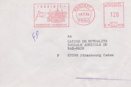 1065 CEE EG EU - RASTATT Ville Européenne Et Baroque. 18/01/1989 TB - EU-Organe