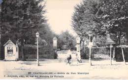 17 - CHATELAILLON PLAGE : Entrée Du Parc Municipal - CPA - Charente Maritime - Châtelaillon-Plage
