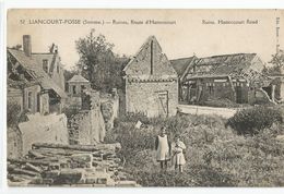 Somme - 80 - Liancourt Fosse Ruines Route D'attencourt - Sonstige & Ohne Zuordnung