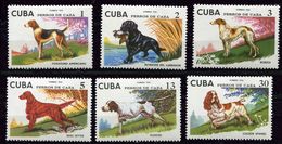 Cuba ** N° 1904  à 1909 - Chiens - Ongebruikt