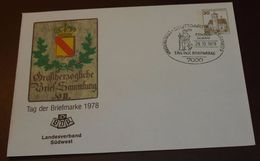 Cover Privat Brief  Tag Der Marke Stuttgart 1978   #cover3774 - Private Covers - Used