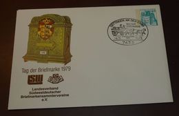 Cover Privatganzsache  Brief   Tag Der Marke Dettingen  Briefkasten   #cover3782 - Enveloppes Privées - Oblitérées