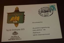 Cover Privatganzsache  Brief   Tag Der Marke Delmenhorst  Briefkasten   #cover3790 - Privé Briefomslagen - Gebruikt