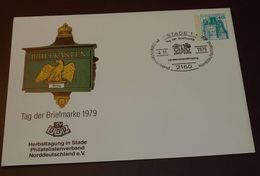 Cover Privatganzsache  Brief   Tag Der Marke Stade  Briefkasten   #cover3791 - Privé Briefomslagen - Gebruikt