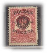 POLOGNE  1919          N°  109          COTE    8 € 50         ( E 109 ) - Nuevos