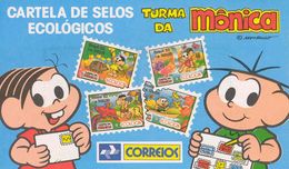 BRAZIL, 1992, Booklet 15, Turma Da Monica, Eco '92 - Booklets