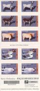 BRAZIL, 1998, Booklet 20, Self-adhesives Animals - Markenheftchen