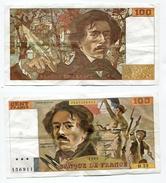 D17 France 100 Francs "" DELACROIX "" 1980 #1 - 100 F 1978-1995 ''Delacroix''