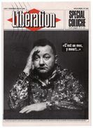 Décès De Coluche 20 Juin 1986 . LIBERATION " C'est Un Mec, Y Meurt... " - Réf. N°4229 - - Entertainers