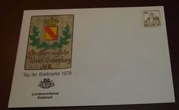 Cover Ganzsache   Tag Der Marke 1978   #cover3803 - Enveloppes Privées - Neuves