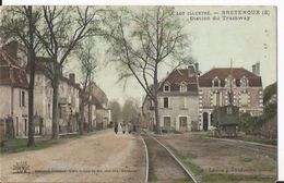 CPA - 46 - Bretenoux - Station Des Tramways - Colorisée - Train  - - Bretenoux