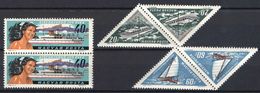 HUNGARY 1963. Siofok Complete Sets Special: Tete Beche Pairs, MNH (**) - Plaatfouten En Curiosa