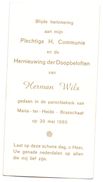 Devotie - Devotion - Communie Communion - Herman Wils - Maria Ter Heide Brasschaat - 30/05/1965 - Comunioni