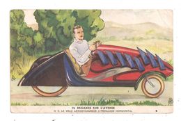 Le Vélo Aérodynamique à Pédalage Horizontal- BYRRH (C.857) - Advertising
