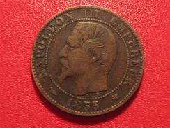 5 Centimes Napoléon III 1855 K Bordeaux Chien 2479 - 5 Centimes