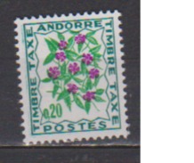 ANDORRE       N°  TAXE 49     NEUF SANS CHARNIERES - Unused Stamps